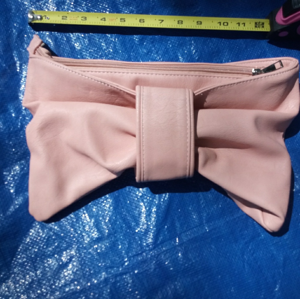Torrid Pink Bow Clutch